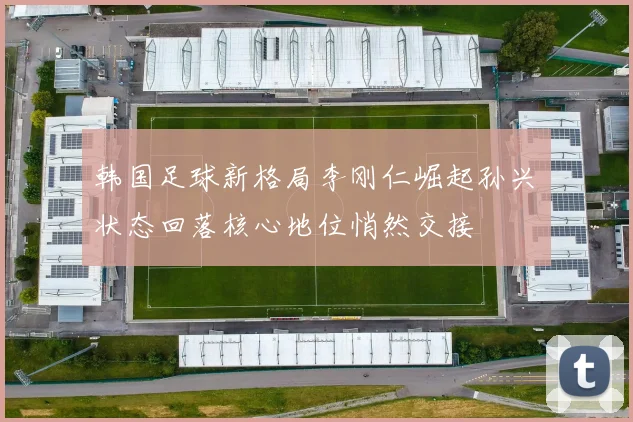 韩国足球新格局李刚仁崛起孙兴慜状态回落核心地位悄然交接